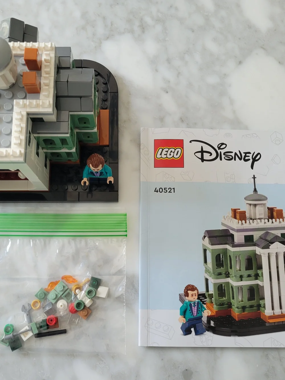 LEGO Disney Mini Haunted Mansion Building Set 40521 - No Box